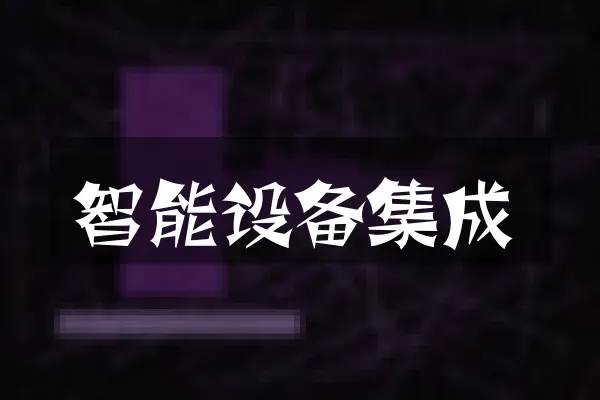 智能设备集成